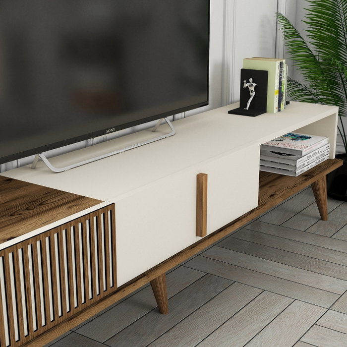 Hanah Home Milan Alt - Nogal y Crema